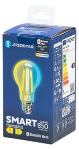 Bec LED Aigostar FILAMENT A60 E27/6W/230V 2700-6500K