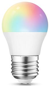 Bec LED RGBW dimabil Aigostar G45 E27/6,5W/230V 2700-6500K Wi-Fi