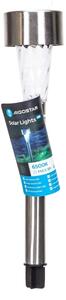Lampă LED solară Aigostar LED/0,006W/1,2V 29,5 cm crom 6500K IP44