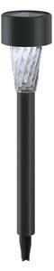 Lampă LED solară Aigostar LED/0,006W/1,2V 29,5 cm negru 6500K IP44