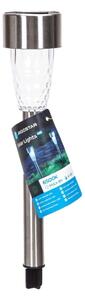 Lampă LED solară Aigostar LED/0,006W/1,2V 29,7 cm crom 6500K IP44