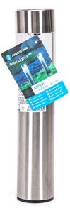 Lampă LED solară Aigostar LED/0,006W/1,2V 31,5 cm crom 6500K IP44