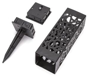 Lampă LED solară Aigostar LED/0,006W/1,2V 28,5cm negru 2700K IP44