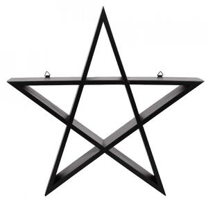 Raft din MDF in forma de Pentagrama 40 cm