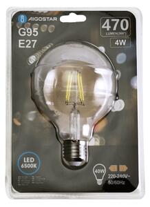 Bec LED Aigostar FILAMENT G95 E27/4W/230V 6500K