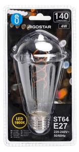 Bec LED Aigostar FILAMENT ST64 E27/4W/230V 1800K