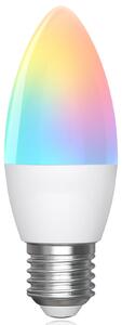 Bec LED RGBW dimabil Aigostar C37 E27/6,5W/230V 2700-6500K Wi-Fi