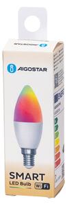 Bec LED RGBW dimabil Aigostar C37 E14/6,5W/230V 2700-6500K Wi-Fi