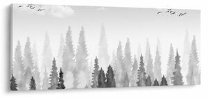 Tablou - Culmi de pădure (120x50 cm)