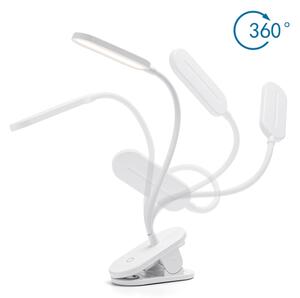 Lampă LED dimabilă de masă cu clemă Aigostar LED/2,5W/5V alb