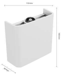 Aplică LED de exterior LUNARIX LED/2W/230V 3000-6000K CRI 90 IP54 alb