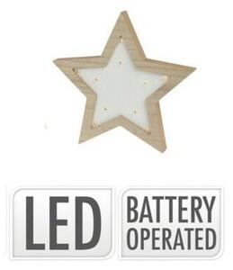 Decorațiune cu LED Star shape 10 LED, 15 x 15 x 2,5 cm