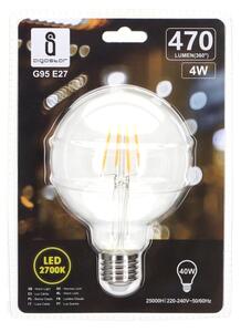 Bec LED Aigostar FILAMENT G95 E27/4W/230V 2700K