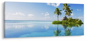 Tablou - Insula tropicală (120x50 cm)