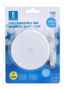 Corp de iluminat LED de veghe portabil LED/1W/5V 3000K Aigostar + USB