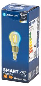 Bec LED Aigostar FILAMENT G45 E14/4,5W/230V 2700-6500K