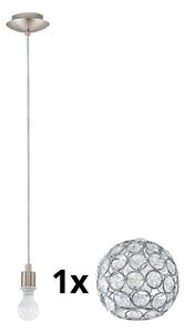 Lustră LED pe cablu Eglo MY CHOICE 1xE14/4W/230V crom