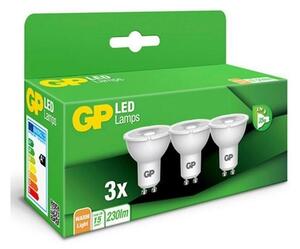 SET 3x bec LED GP GU10/3,1W/230V 2700K