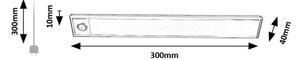 Corp de iluminat LED reîncărcabil pentru corpuri de bucătărie Rabalux 78035 IVANNA LED/2W/3,7V 4000K
