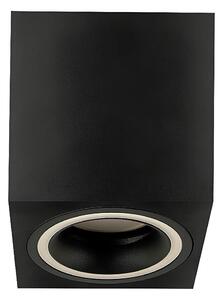 Spot Rabalux 71163 KOBALD 1xGU10/25W/230V negru dreptunghiular