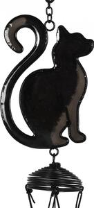 Clopotel de vant Pisica Neagra 40 cm