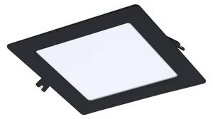 Corp de iluminat LED încastrat Rabalux 71230 SHAUN LED/12W/230V 17x17 cm negru