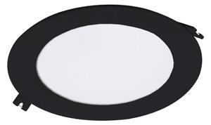 Corp de iluminat LED încastrat Rabalux 71226 SHAUN LED/12W/230V d. 17 cm negru