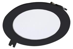 Corp de iluminat LED încastrat Rabalux 71241 SHAUN LED/6W/230V d. 12 cm negru