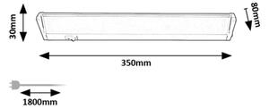 Corp de iluminat LED pentru corpuri de bucătărie Rabalux 78057 EASY LIGHT LED/5W/230V 4000K alb