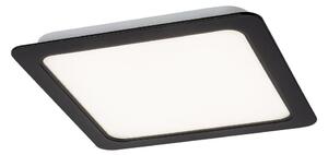 Plafonieră LED încastrată Rabalux 71265 SHAUN LED/18W/230V 22x22 cm negru