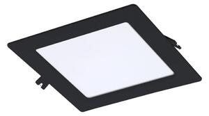 Corp de iluminat LED încastrat Rabalux 71264 SHAUN LED/12W/230V 17x17 cm negru