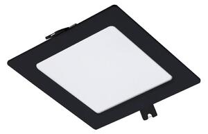Corp de iluminat LED încastrat Rabalux 71229 SHAUN LED/6W/230V 12x12 cm negru