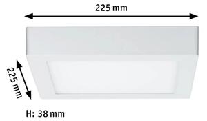 Plafonieră Paulmann 70645 LED/12,5W LUNAR 230V 22,5x22,5 cm alb