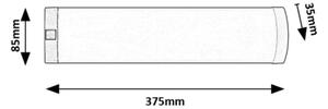 Corp de iluminat LED pentru corpuri de bucătărie Rabalux 78053 SOFT LED/5W/230V 4000K crom