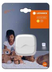 Corp de iluminat LED de veghe cu senzor și cu fișă integrată LUNETTA LED/0,5W/230V Ledvance