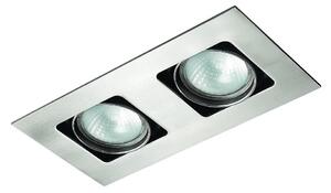 Lampă încastrată OCZKO GUESTO 2xGU10/40W/230V