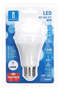 Bec LED cu senzor de mișcare și crepuscular Aigostar A60 E27/12W/230V 6500K