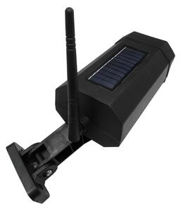 Model LED cameră de securitate solară cu senzor LED/3,7V IP44 negru + DO