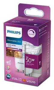 Bec LED dimabil Philips GU10/4W/230V 4000K