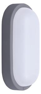 Aplică LED de exterior Solight WO744-G LED/13W/230V 4000K IP54 gri oval