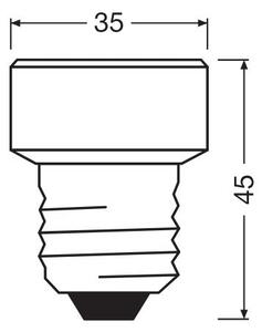Bec LED dimabil Osram E27/3,5W/230V 2700K