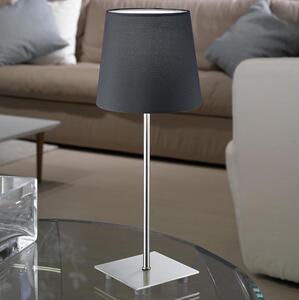 Lampă LED de masă Eglo 54906 1xE14/6W/230V gri/crom