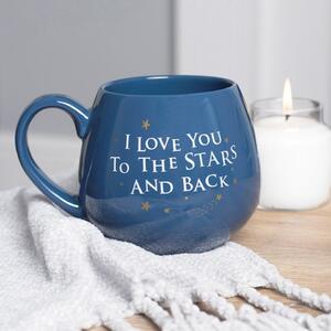 Cana ceramica I love you to the stars and back 13 cm