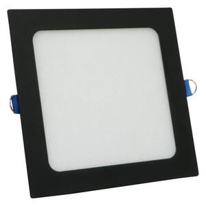 Corp de iluminat LED încastrat RIGEL LED/10W/230V 4000K 16,8x16,8 cm negru