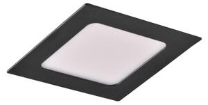 Corp de iluminat LED încastrat RIGEL LED/4,8W/230V 4000K 11,8x11,8 cm negru
