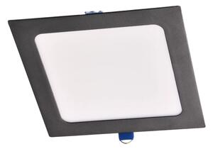 Corp de iluminat LED încastrat RIGEL LED/10W/230V 4000K 16,8x16,8 cm negru