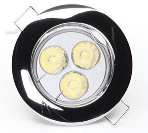 Corp de iluminat încastrat Deko-Light 120018 RUND 1xGU5,3-MR16/35W/12V crom lucios