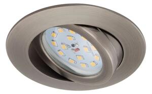 Corp de iluminat LED dimabil încastrat Briloner 7296-011 LED/6,5W/230V IP23 antracit