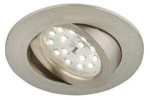 Corp de iluminat LED dimabil încastrat Briloner 7296-012 LED/6,5W/230V IP23 crom