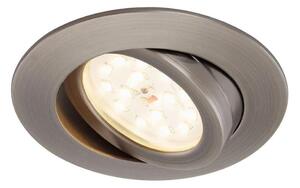 Corp de iluminat LED dimabil încastrat Briloner 7296-011 LED/6,5W/230V IP23 antracit